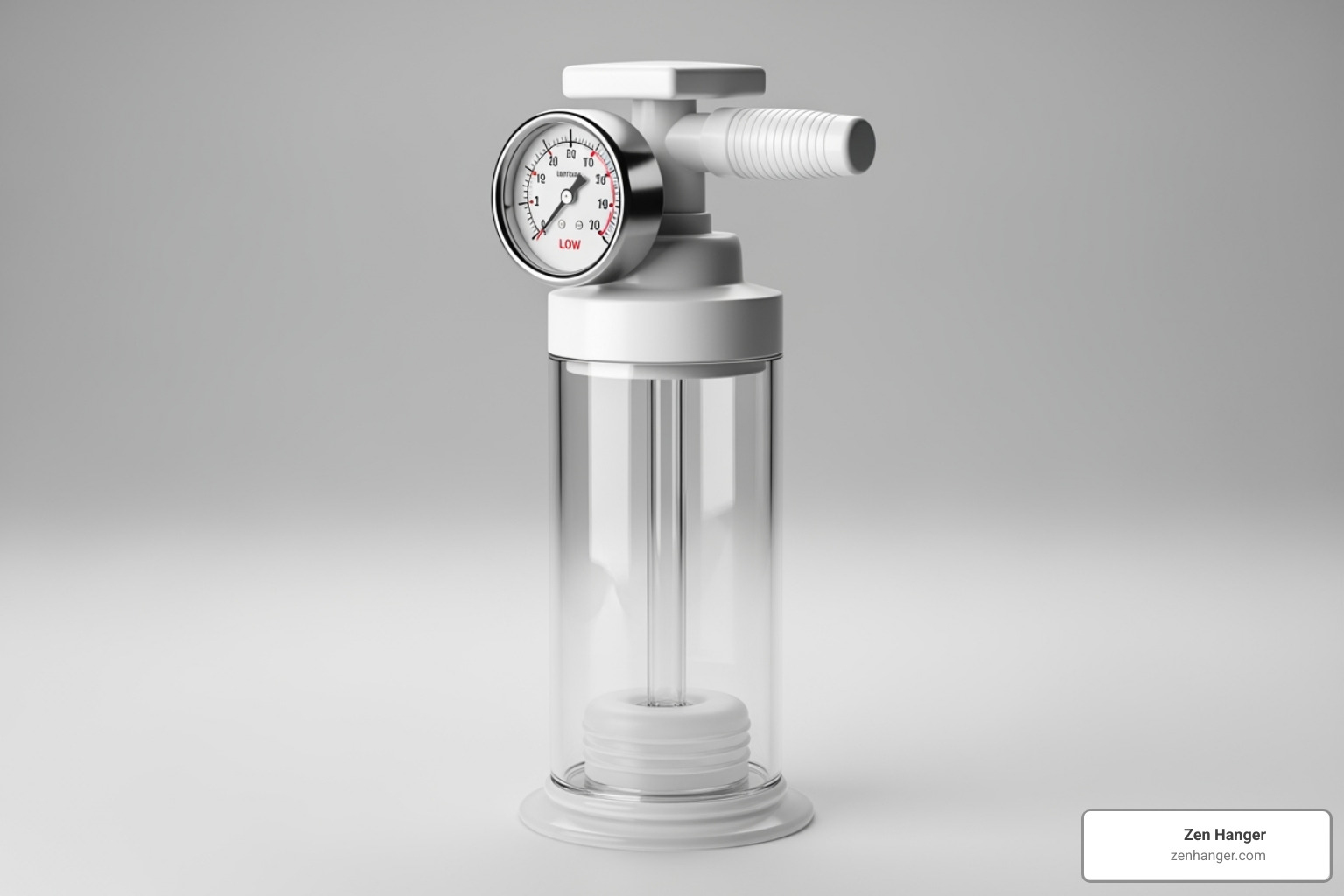 A modern, medical-style penis pump - penis pump complications