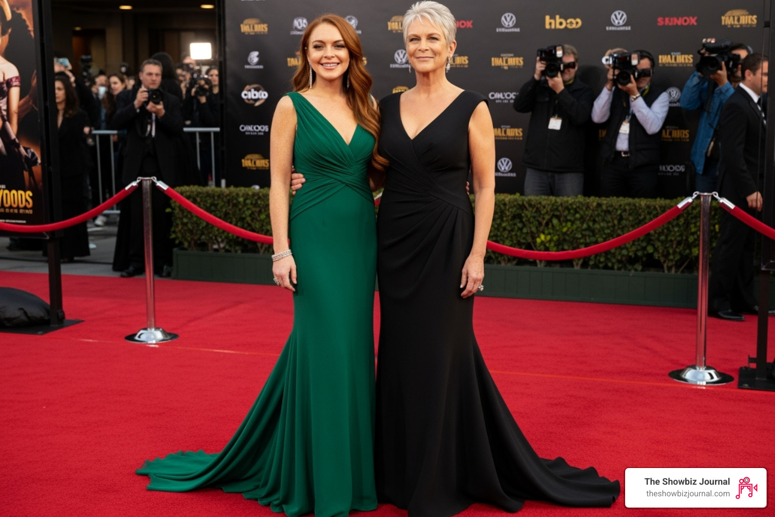 Lindsay Lohan and Jamie Lee Curtis at the 'Freakier Friday' premiere in Hollywood - celebrity fashion this week Lindsay Lohan and Jamie Lee Curtis at the 'Freakier Friday' premiere in Hollywood - celebrity fashion this week