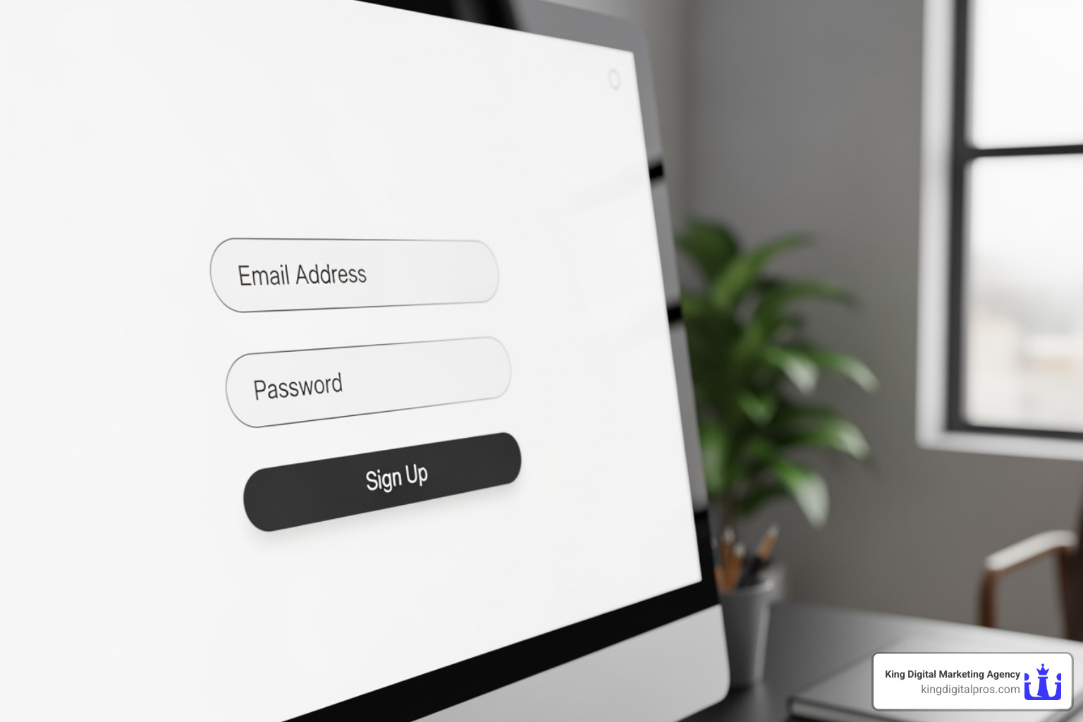 well-optimized landing page form - conversion funnel optimisation