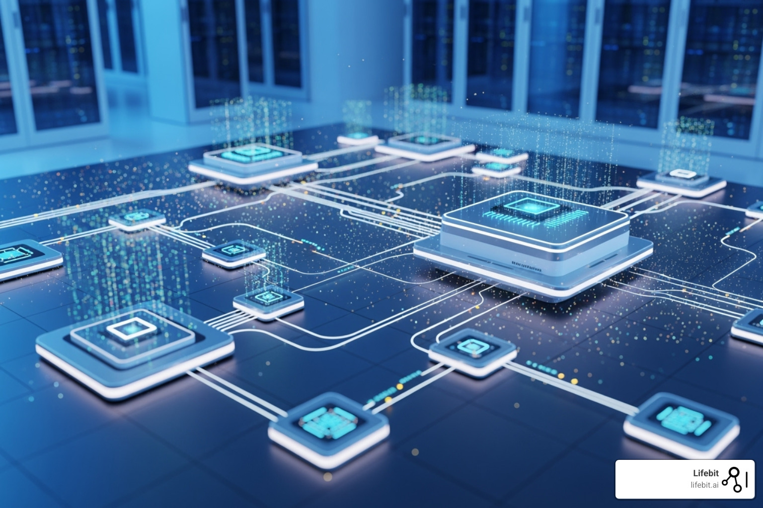 interconnected modules of a unified SaaS platform - SaaS platform for biomedical data