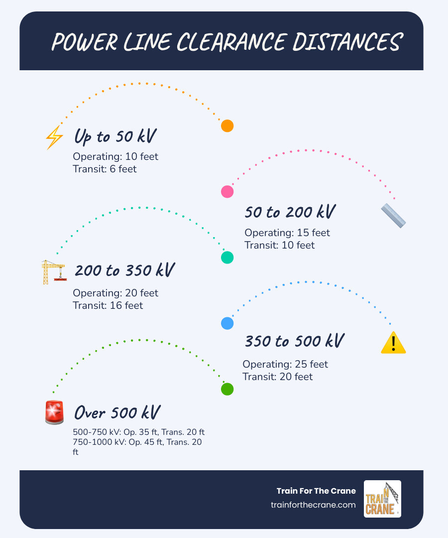 Power line clearance distances infographic - articulating crane operator infographic infographic-line-5-steps-blues-accent_colors Power line clearance distances infographic - articulating crane operator infographic infographic-line-5-steps-blues-accent_colors