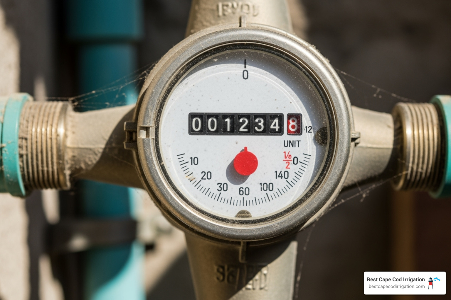 water meter showing reduced usage - irrigation maintenance service water meter showing reduced usage - irrigation maintenance service