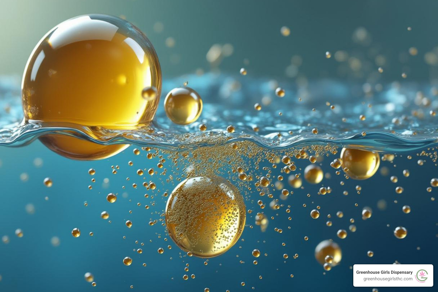 Illustrating the process of nanoemulsion technology - Cannabis beverage market