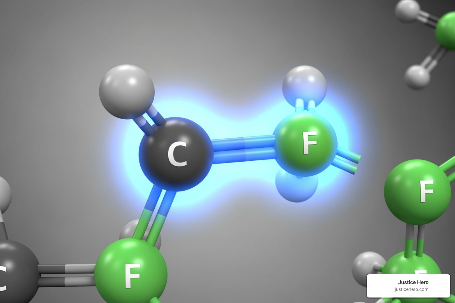 Strong carbon-fluorine bond in PFAS - what is PFAS