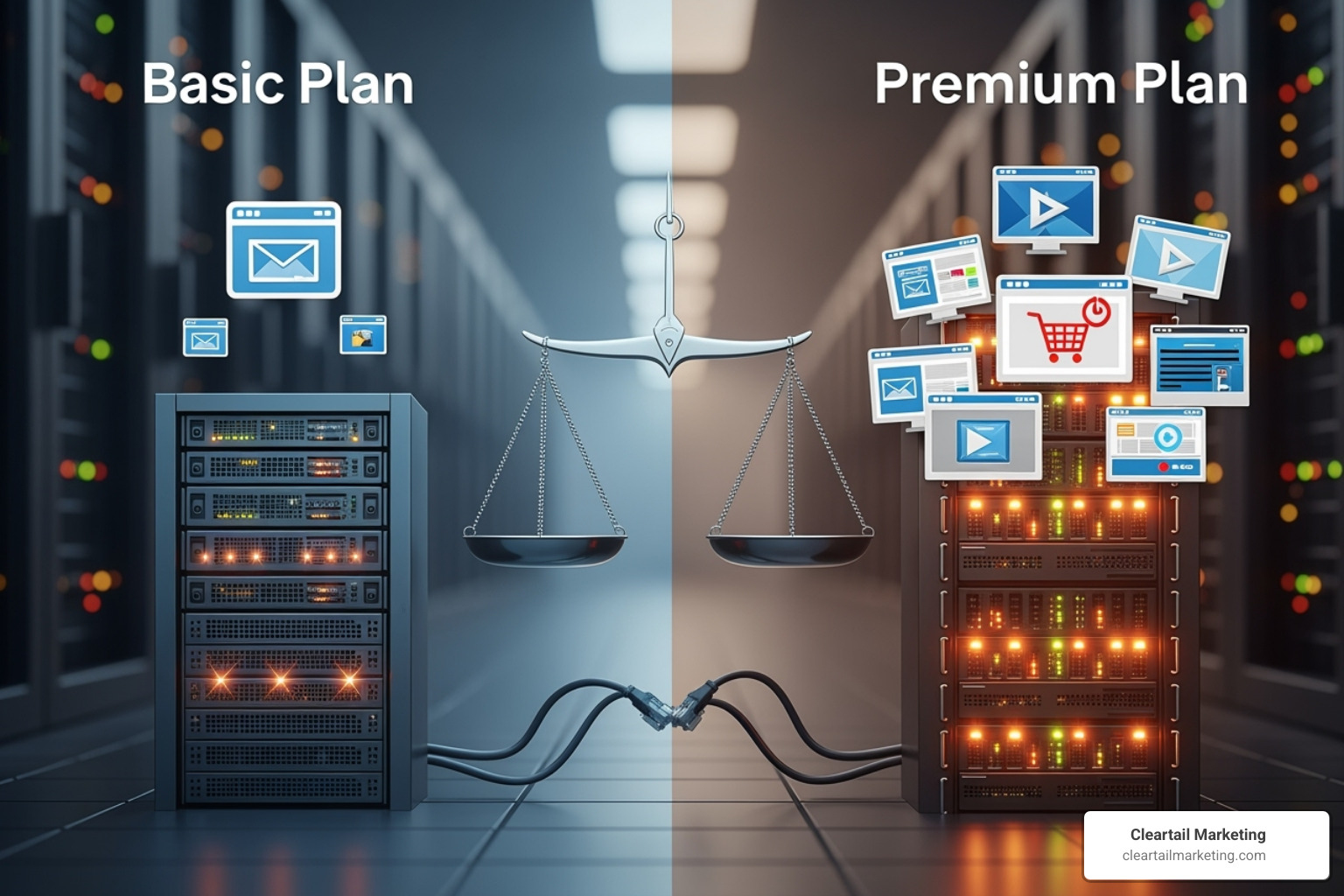 CHECKLIST GRAPHIC - COMPARE HOSTING PLANS CHECKLIST GRAPHIC - COMPARE HOSTING PLANS
