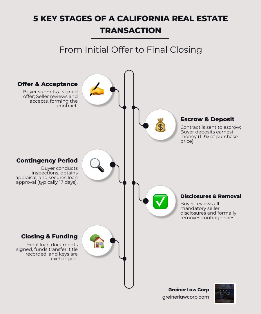 California real estate purchase contract: Top 5 Tips