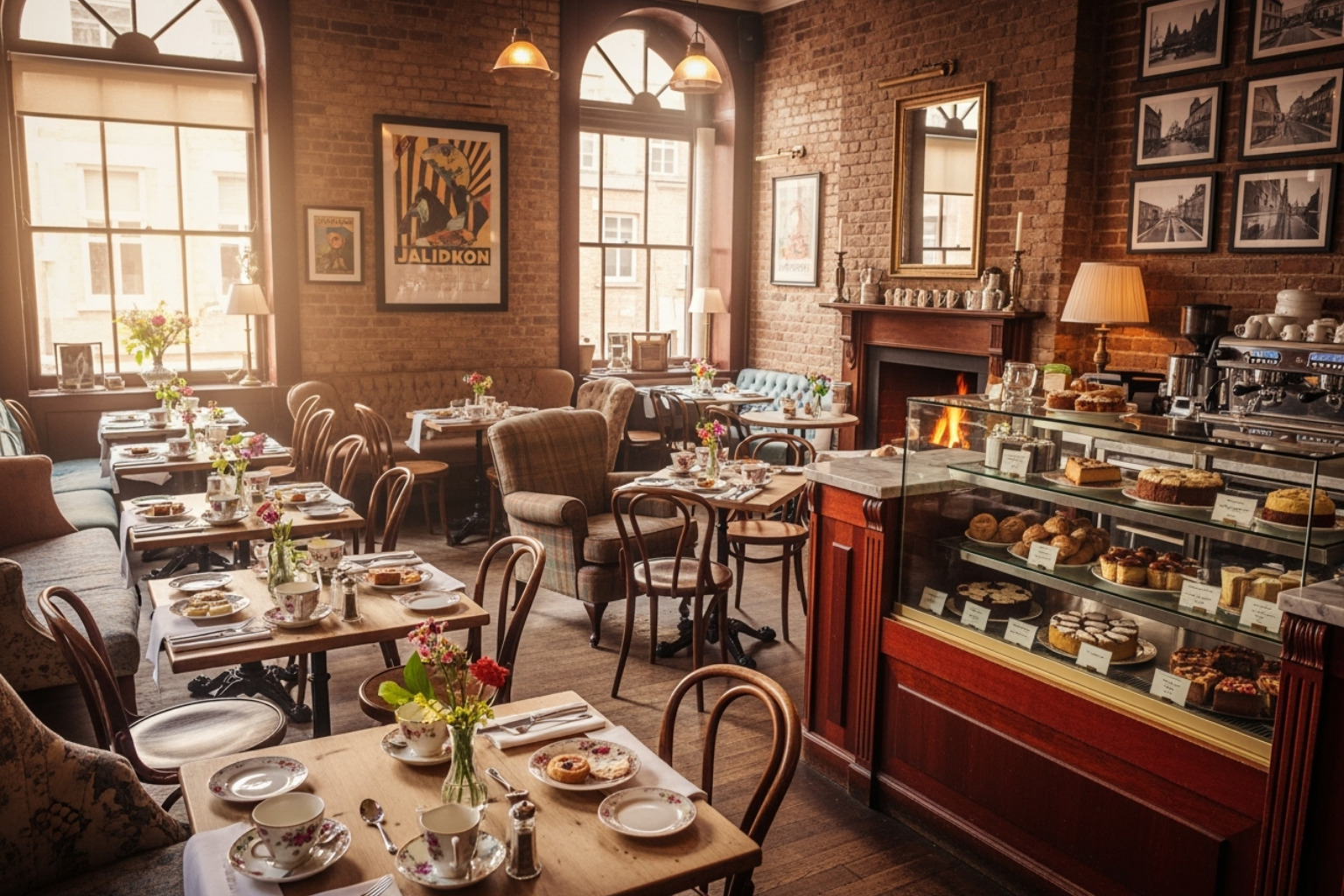 Buvette charming interior - top 10 brunch places in nyc