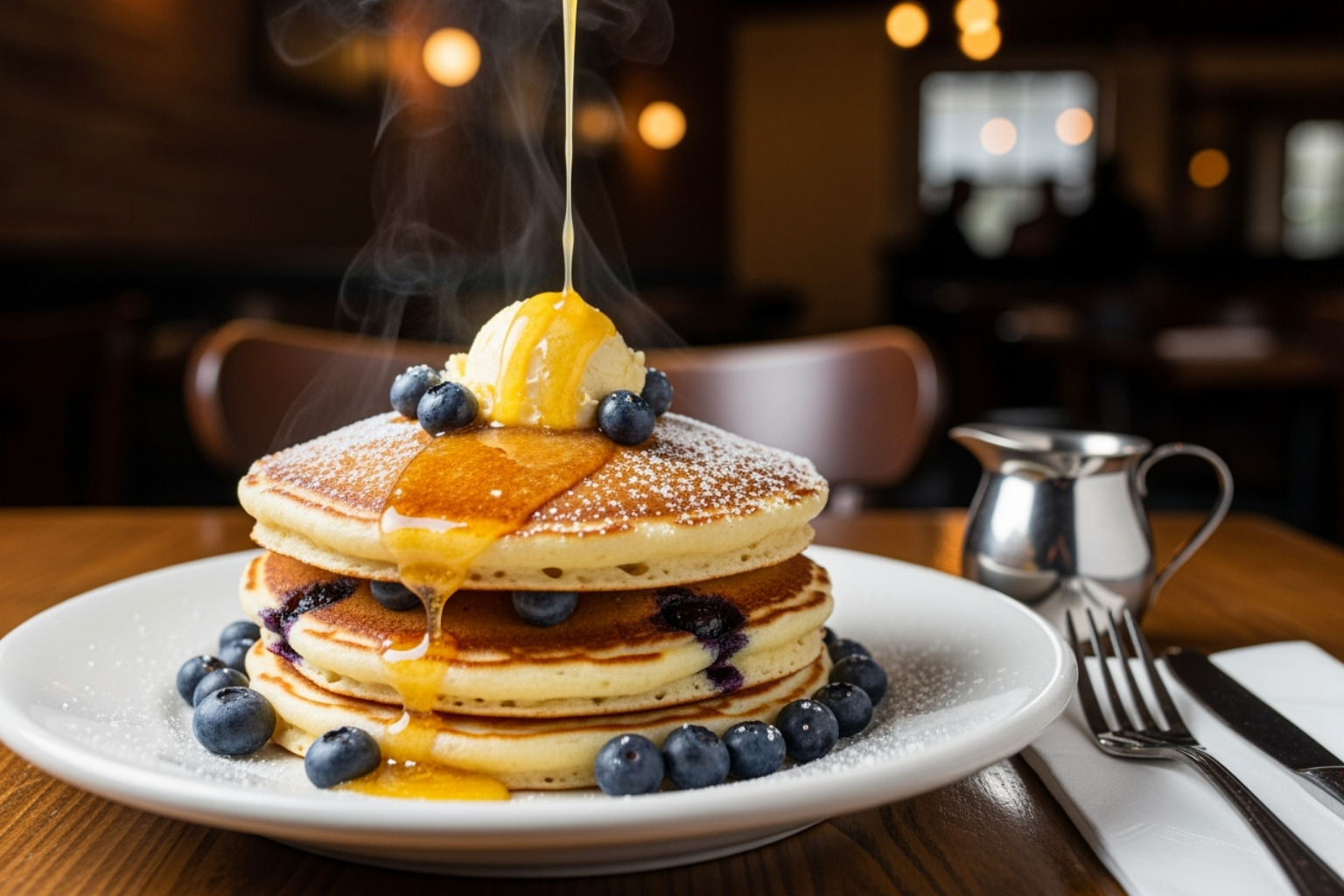 Clinton St. Baking Company pancakes - top 10 brunch places in nyc