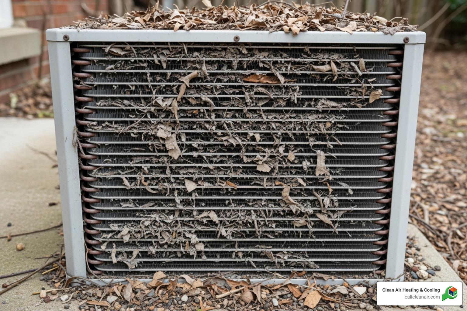 dirty outdoor unit coil - mini split error code