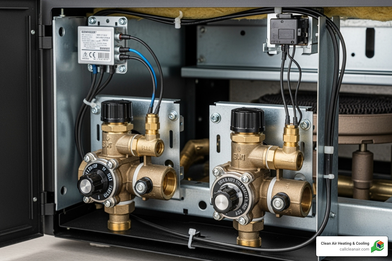 control compartment gas fireplace - Fireplace flame adjustment