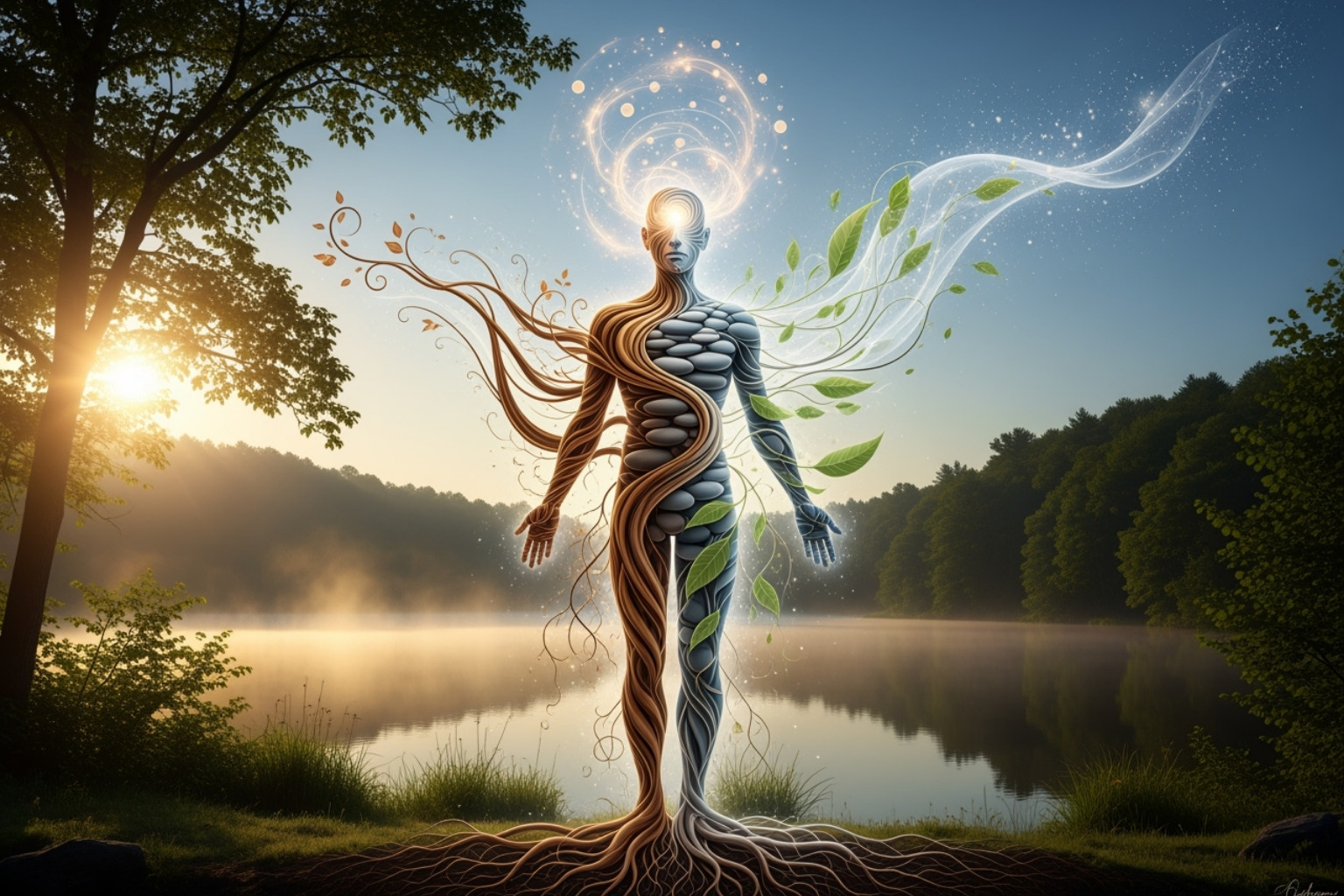 harmony of mind, body, and spirit - holistic health