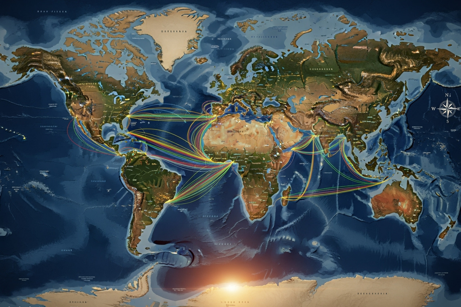 world map with trade routes highlighted - trump tariffs world map with trade routes highlighted - trump tariffs