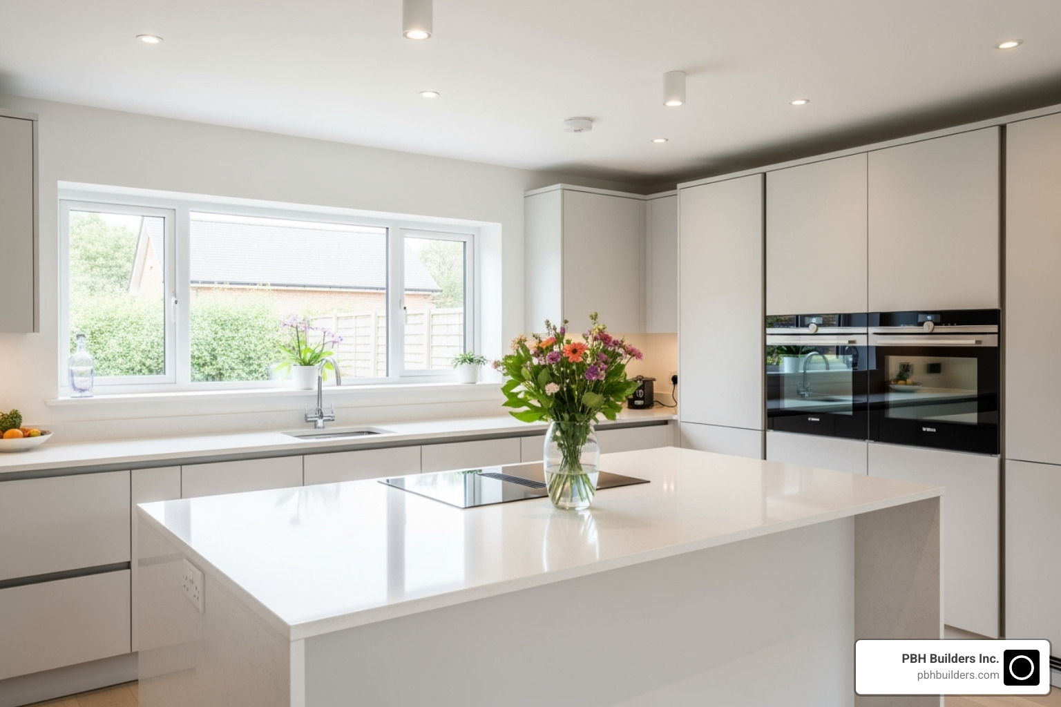 Bright, modern, renovated kitchen with quartz countertops - Improve property value Bright, modern, renovated kitchen with quartz countertops - Improve property value