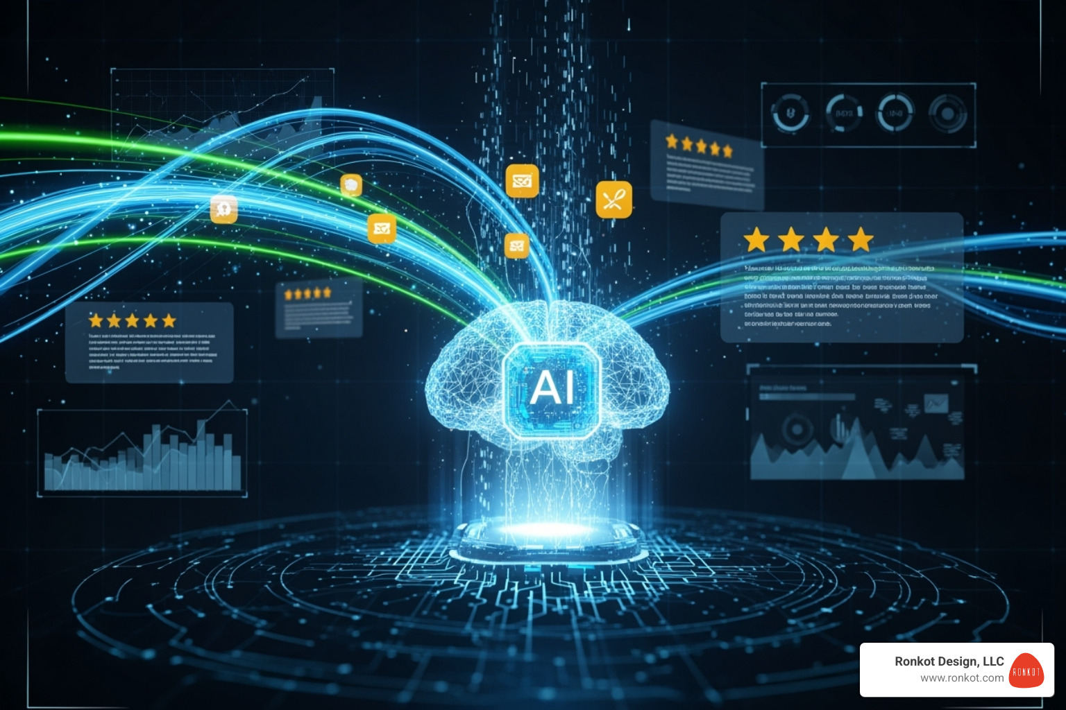 AI analyzing customer reviews - local SEO review strategy AI analyzing customer reviews - local SEO review strategy