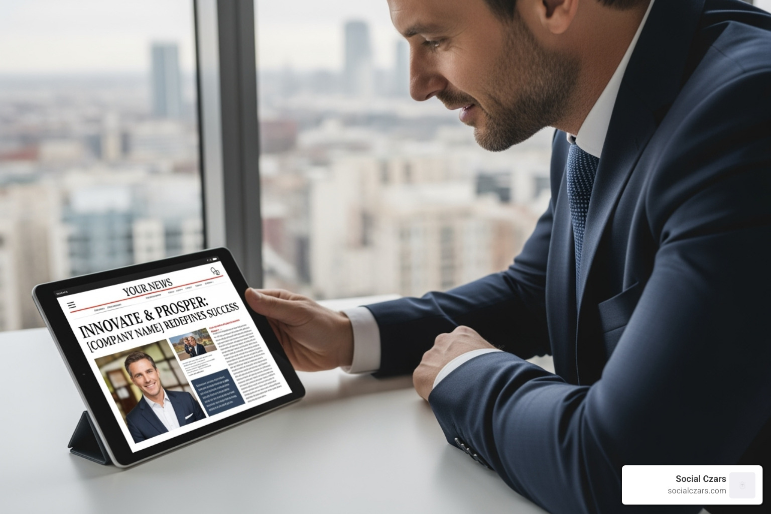 CEO featured in a positive online publication - Why Online Reputation Matters