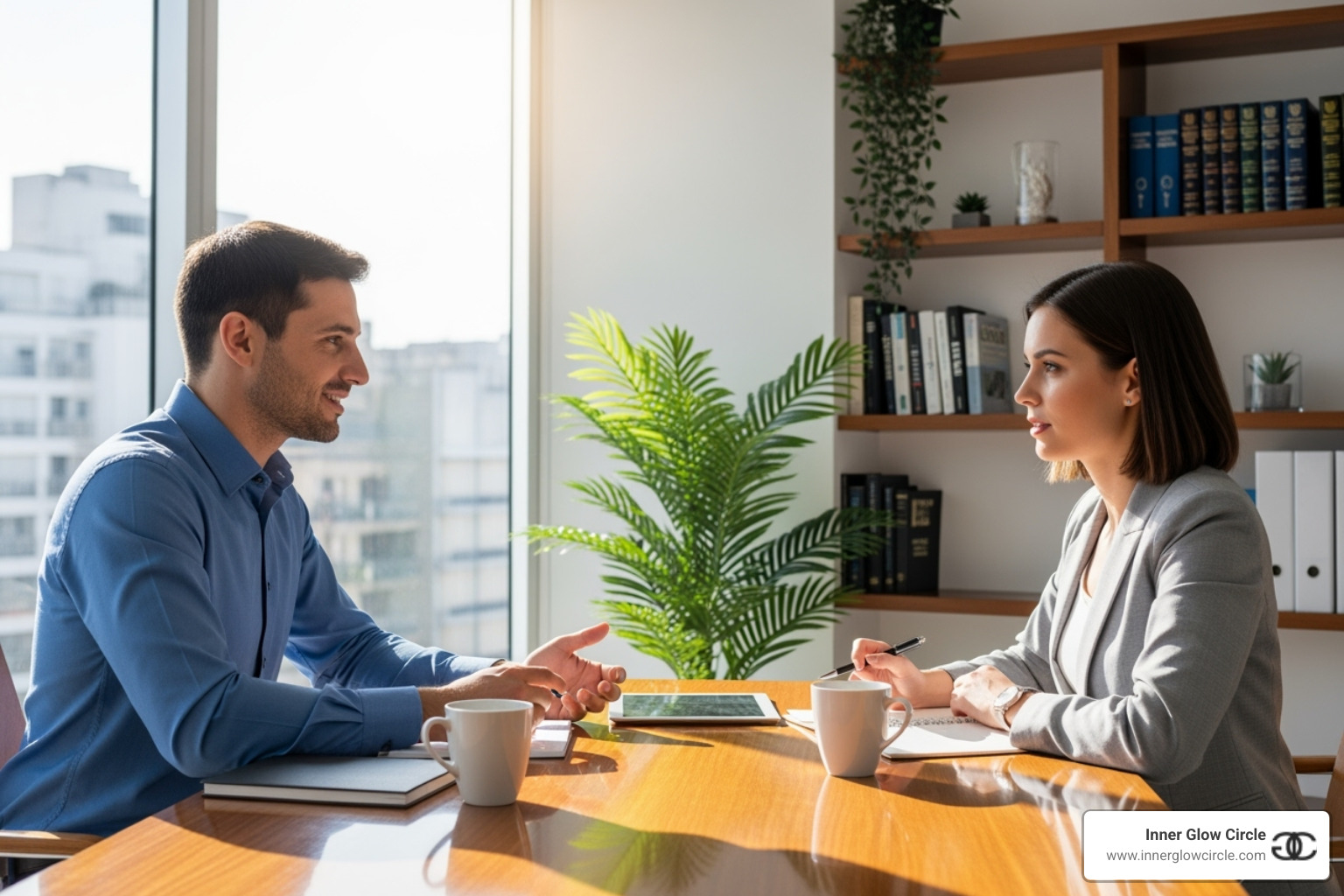two people in a one-on-one mentoring session - mentor coach training program two people in a one-on-one mentoring session - mentor coach training program
