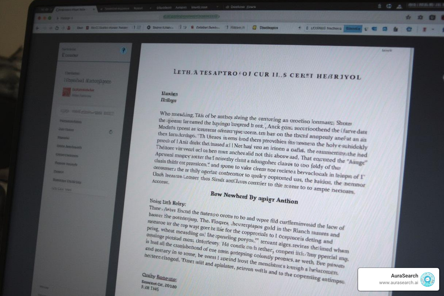 well-structured article with clear headings, lists, and an author bio - how to optimize ai content for seo