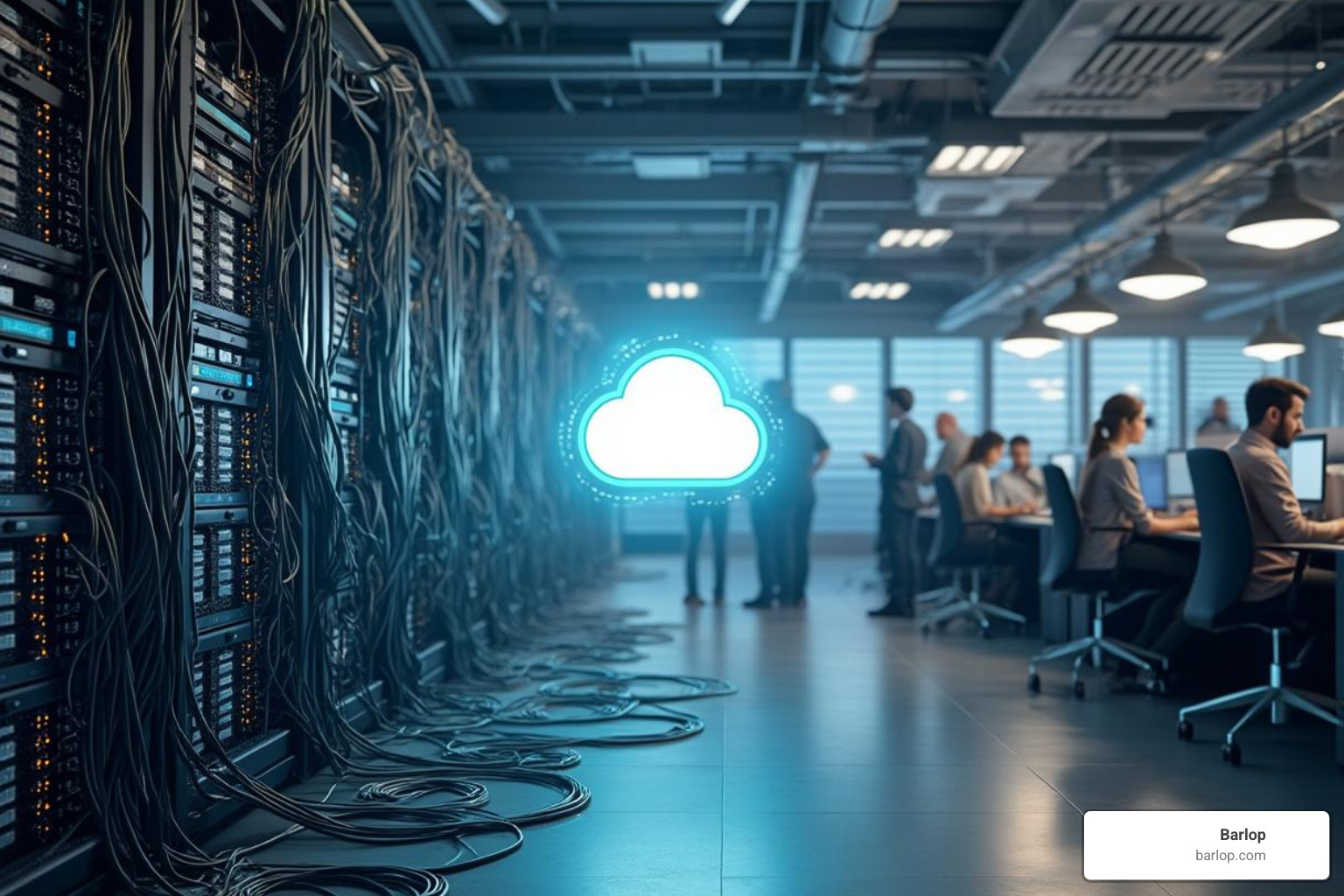 Table comparing key aspects of Cloud Calling vs. Traditional PBX - Cloud based calling