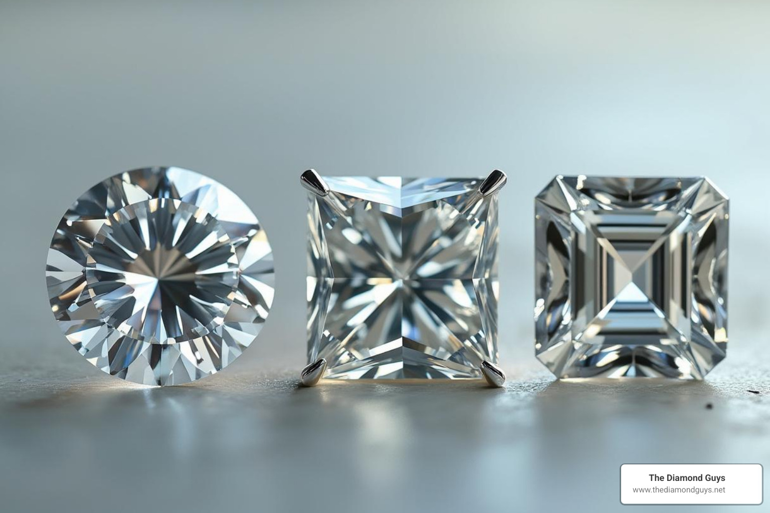 comparing different diamond cuts like round, princess, and emerald - tennis bracelet