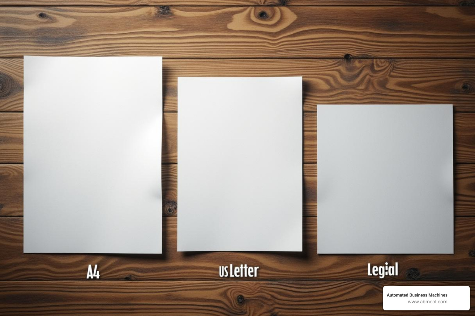 Comparison of A4, US Letter, and Legal paper sizes - a4 size writing paper