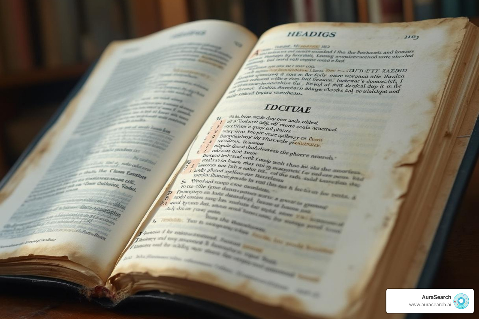 Image of a well-structured article with clear headings, lists, and a summary box - ai content optimization strategies