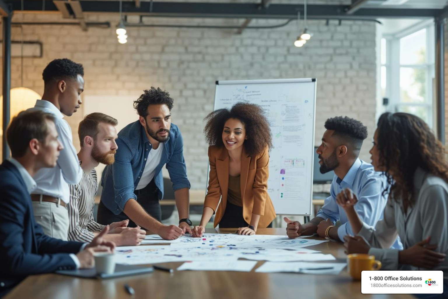 Collaborative office environment with consultants brainstorming solutions - chicago it consulting companies Collaborative office environment with consultants brainstorming solutions - chicago it consulting companies