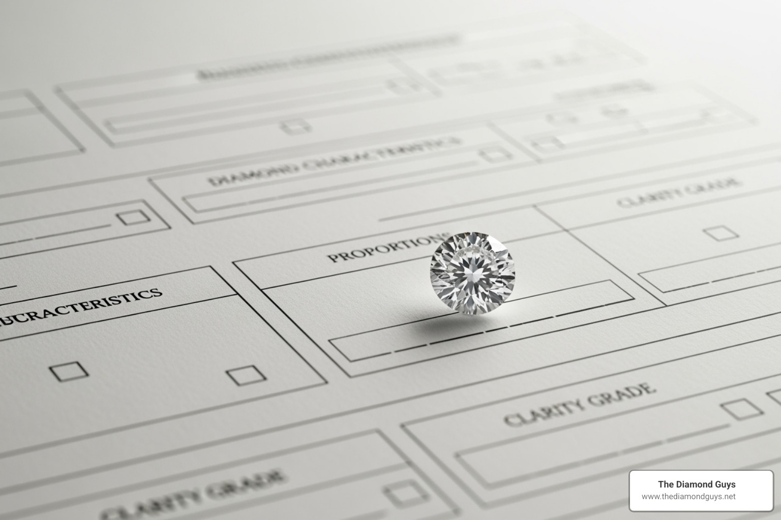 Sample IGI grading report for a lab-grown diamond - synthetic diamond price