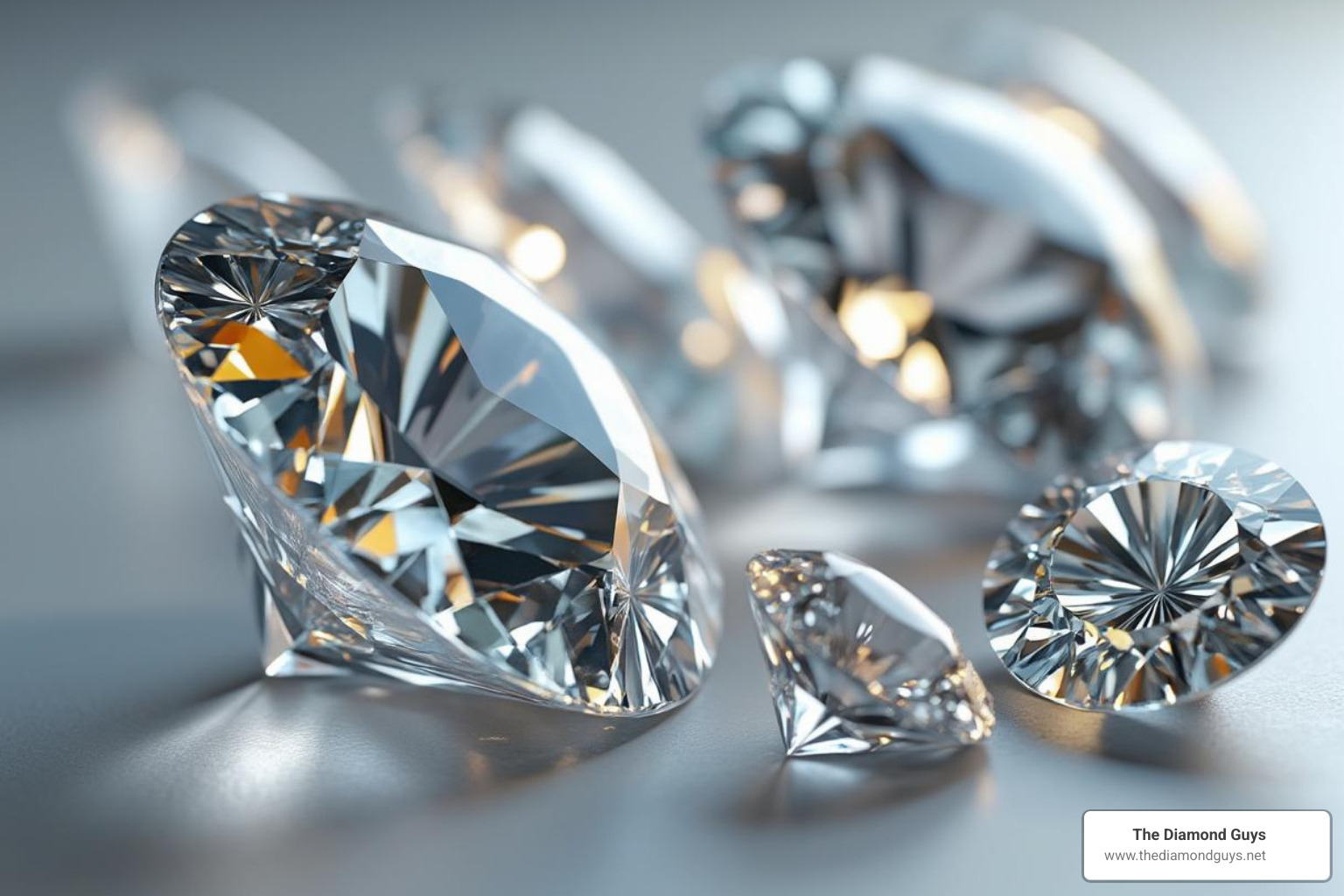 Illustration of the Four Cs: Cut, Color, Clarity, Carat - synthetic diamond price