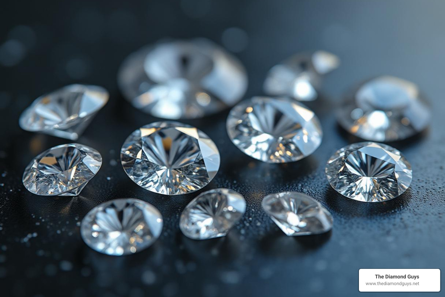 showcasing the 4 Cs of a diamond - lab diamond jewelry store