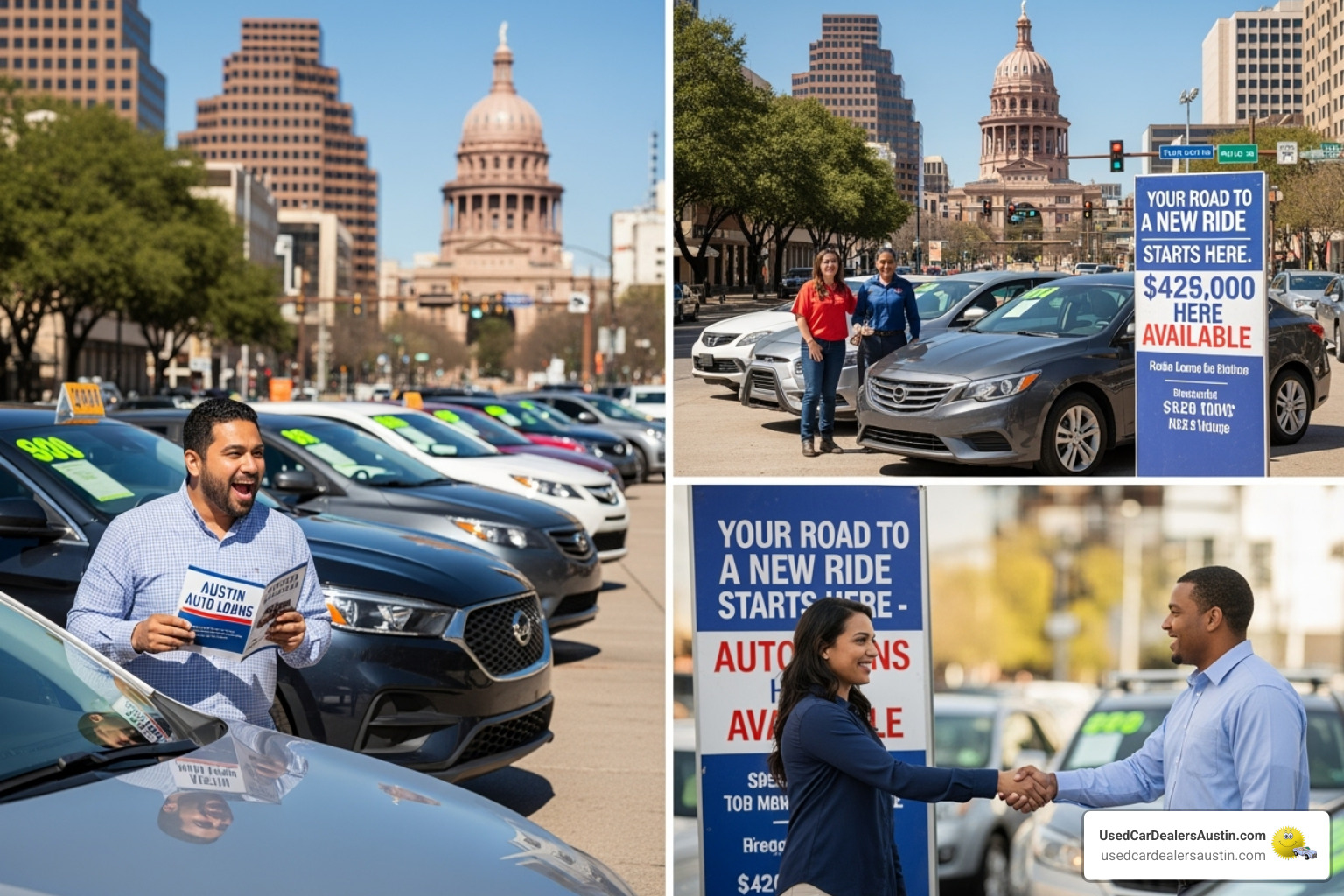 person signing loan documents - auto loans Austin TX