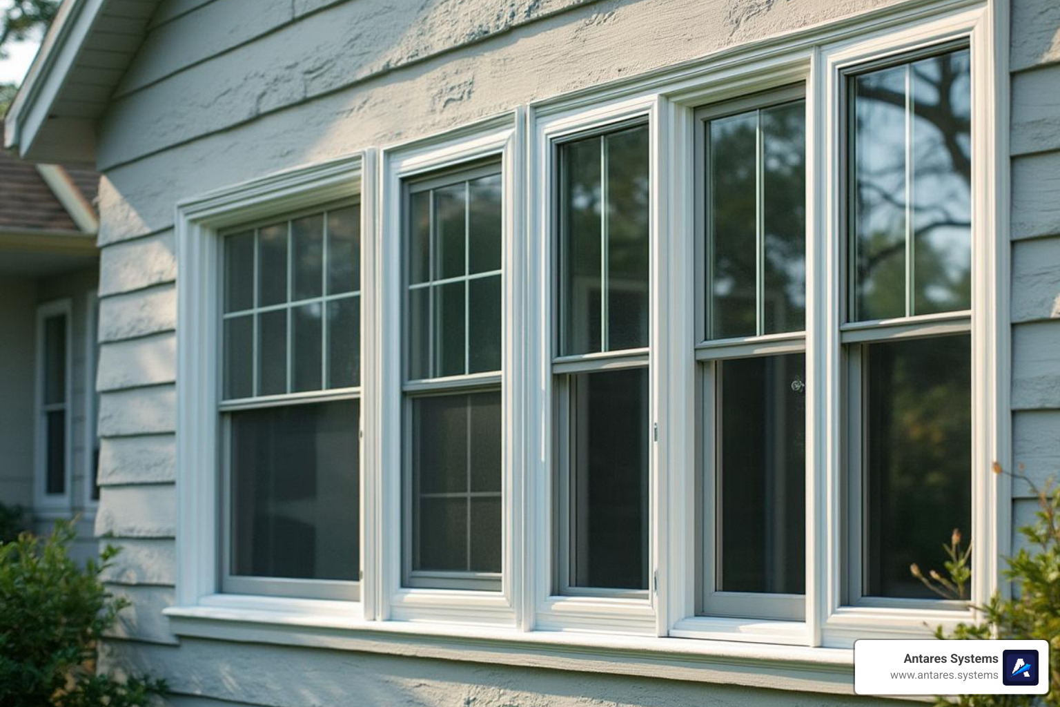 different window types like double-hung, casement, and a large picture window - Window cleaning cost different window types like double-hung, casement, and a large picture window - Window cleaning cost