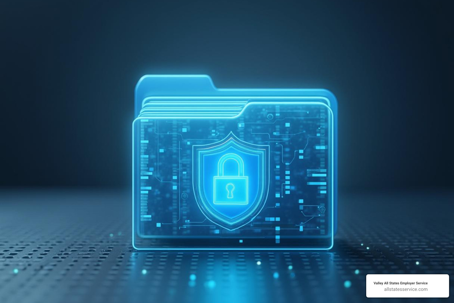 image of a secure digital folder for electronic I-9s - i 9 audit