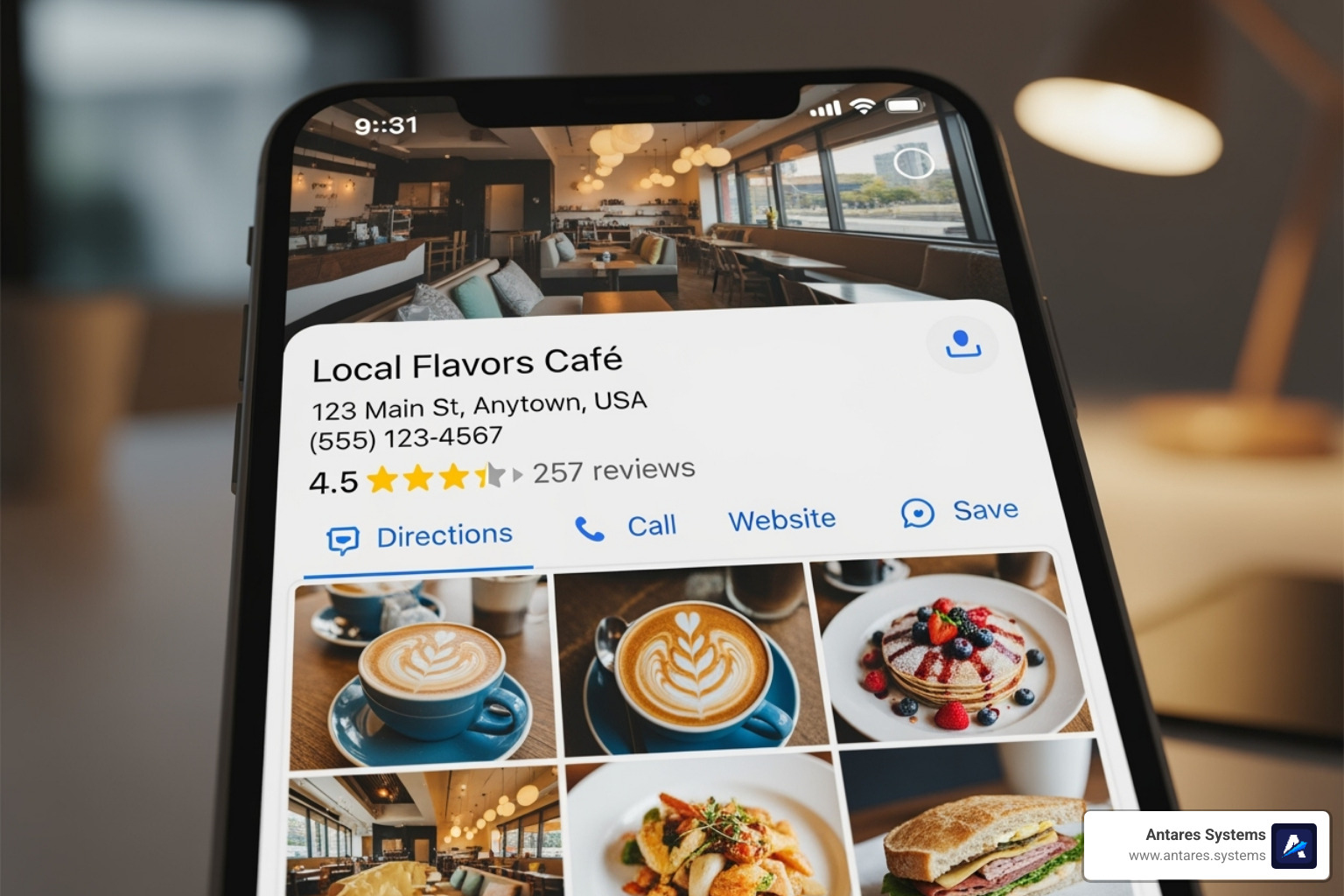 Example of a well-optimized Google Business Profile showing reviews, photos, and contact information - home services marketing company Example of a well-optimized Google Business Profile showing reviews, photos, and contact information - home services marketing company