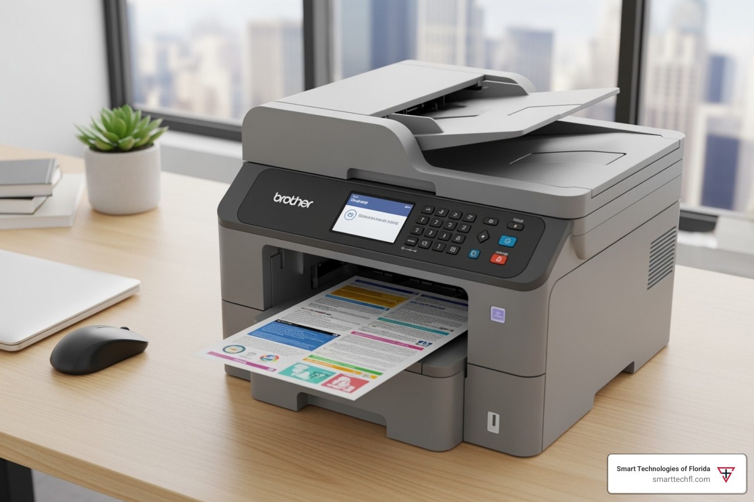 Brother HL-L8260cdw printer, a reliable choice for color laser printing - best laser printers for refilling