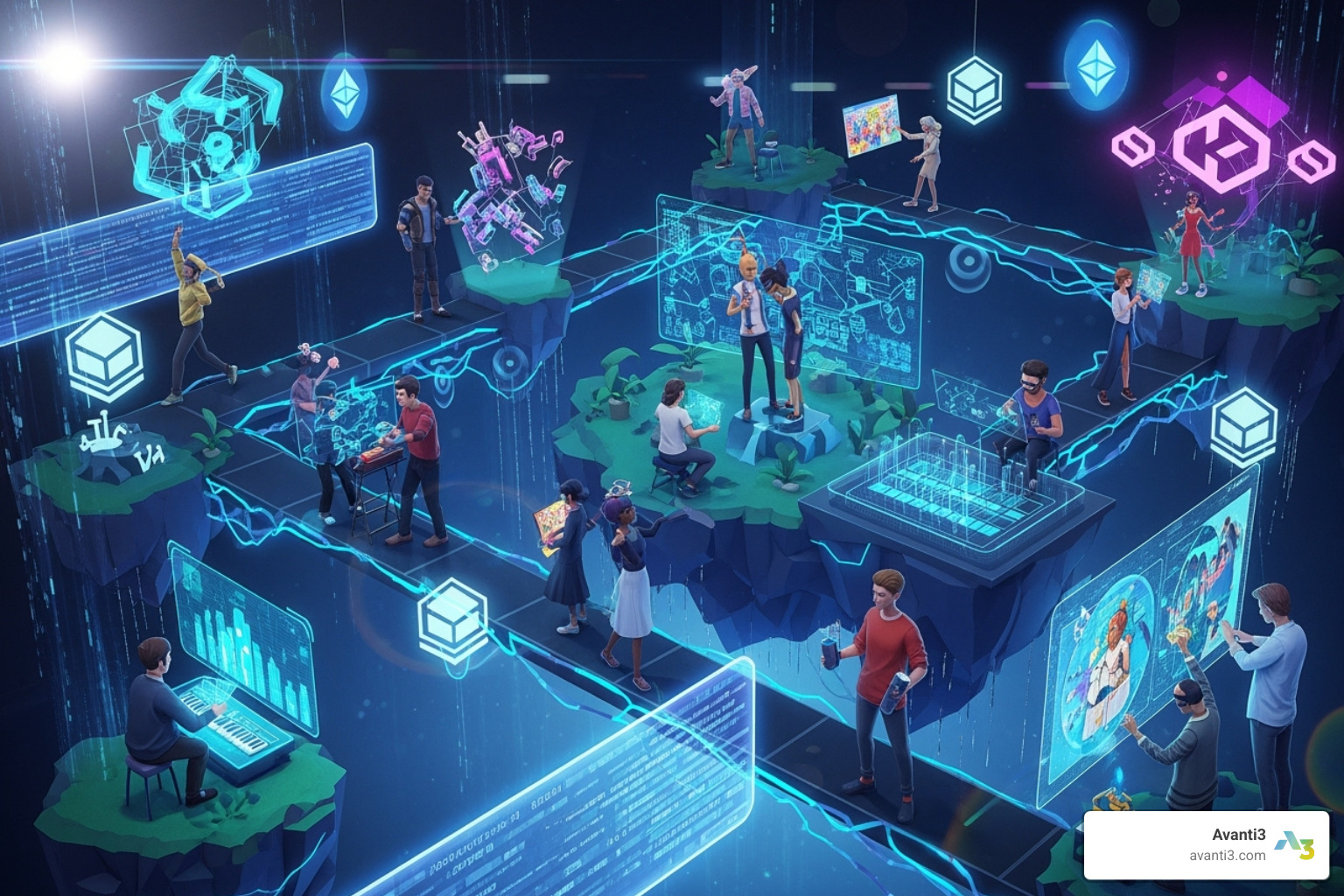 Web3 metaverse for creators - Creator economy platform