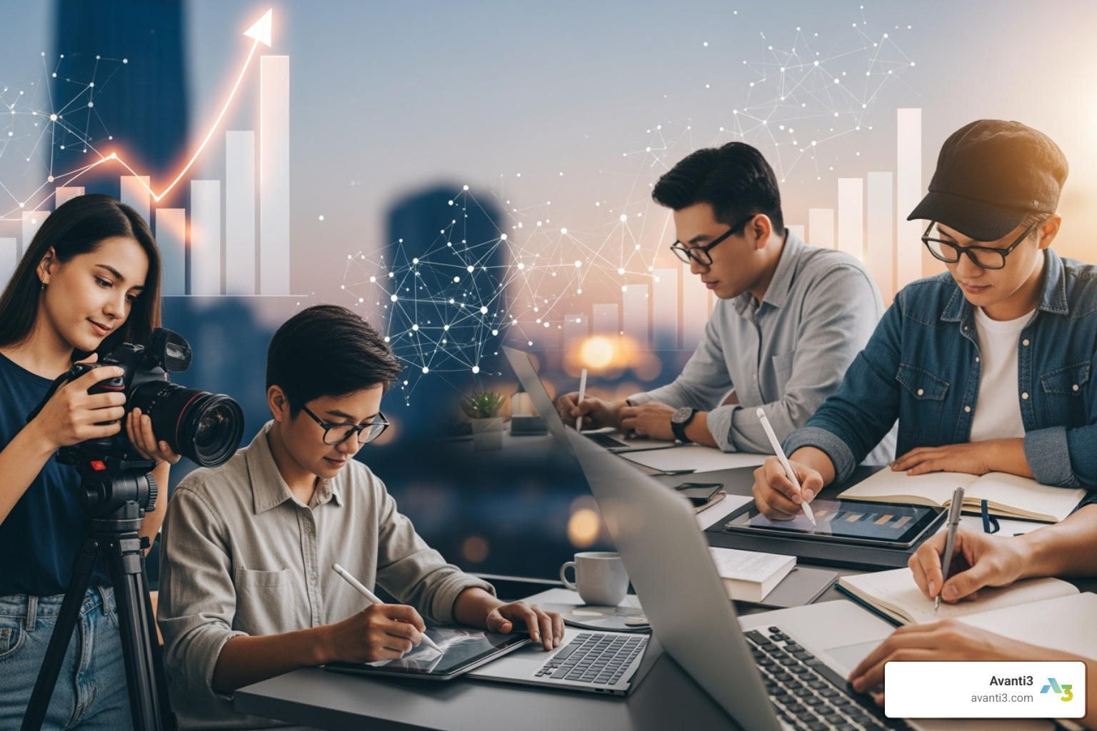 Infographic Creator Economy Growth - Creator economy platform