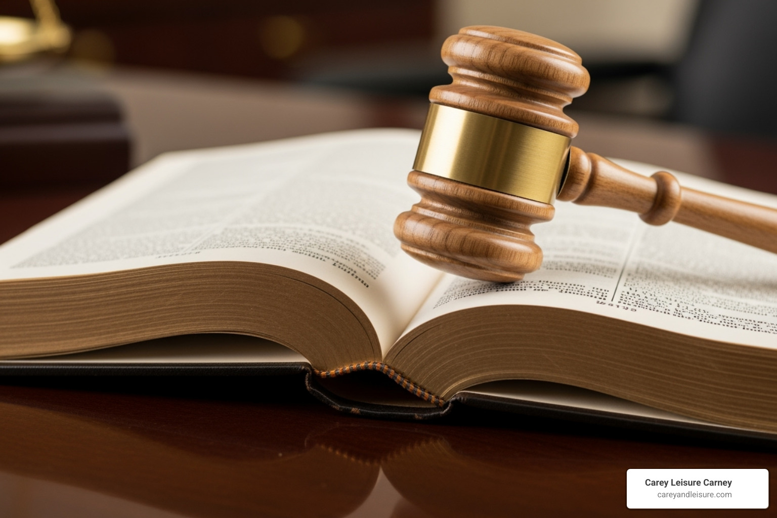 gavel on law book - dog attack lawyers