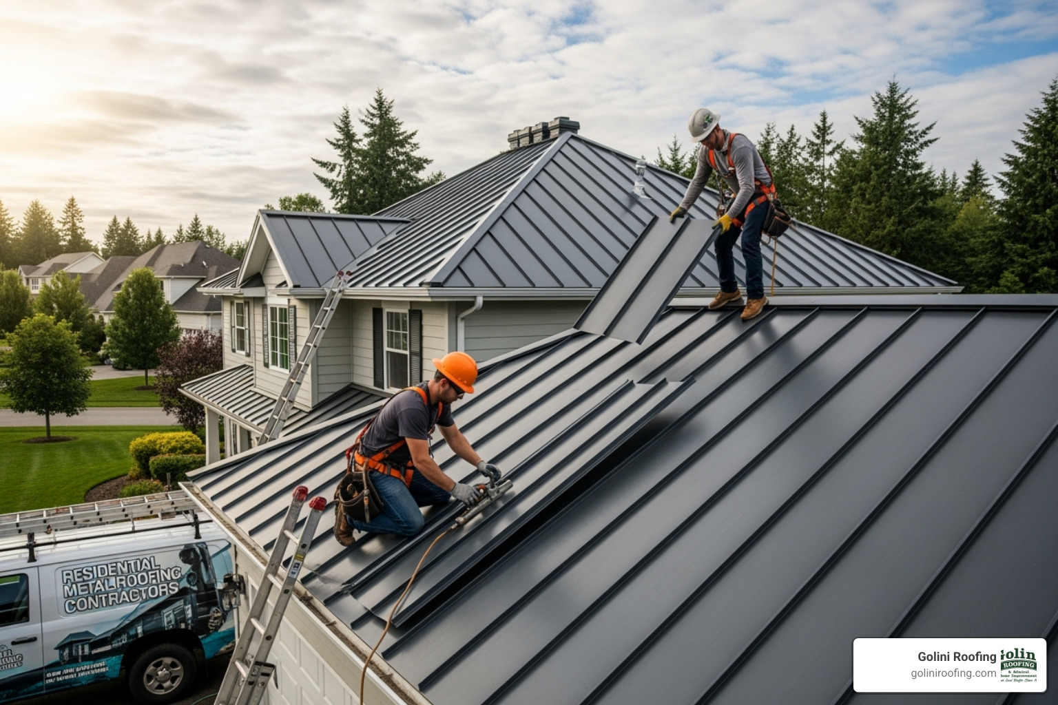 professional roofer discussing plans with a homeowner - residential roofing contractors professional roofer discussing plans with a homeowner - residential roofing contractors