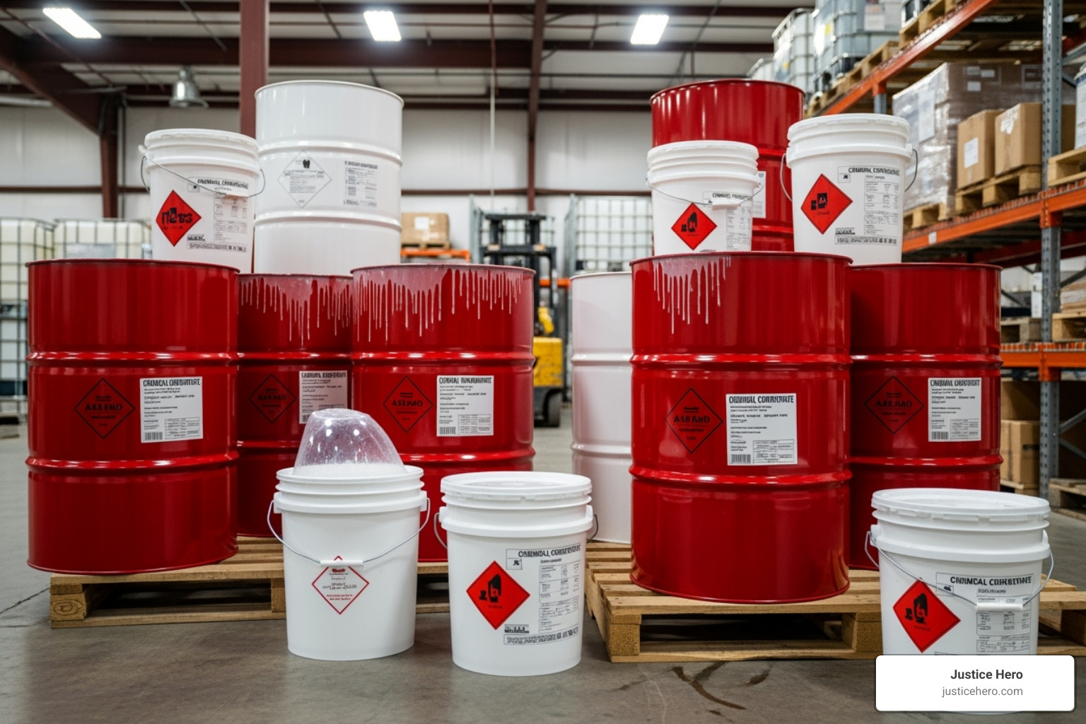 AFFF concentrate containers - afff