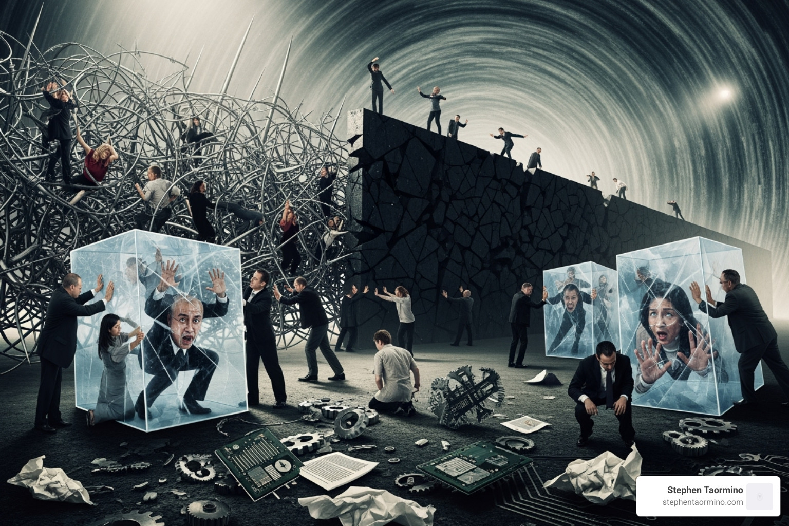 infographic illustrating the top 3 reasons why change initiatives fail - keynote speaker change management