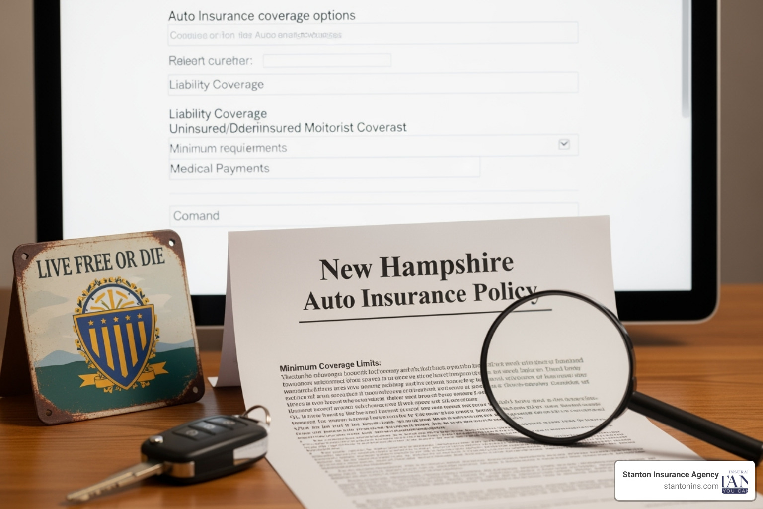 Sample auto insurance declaration page with coverages highlighted - nh auto insurance requirements Sample auto insurance declaration page with coverages highlighted - nh auto insurance requirements
