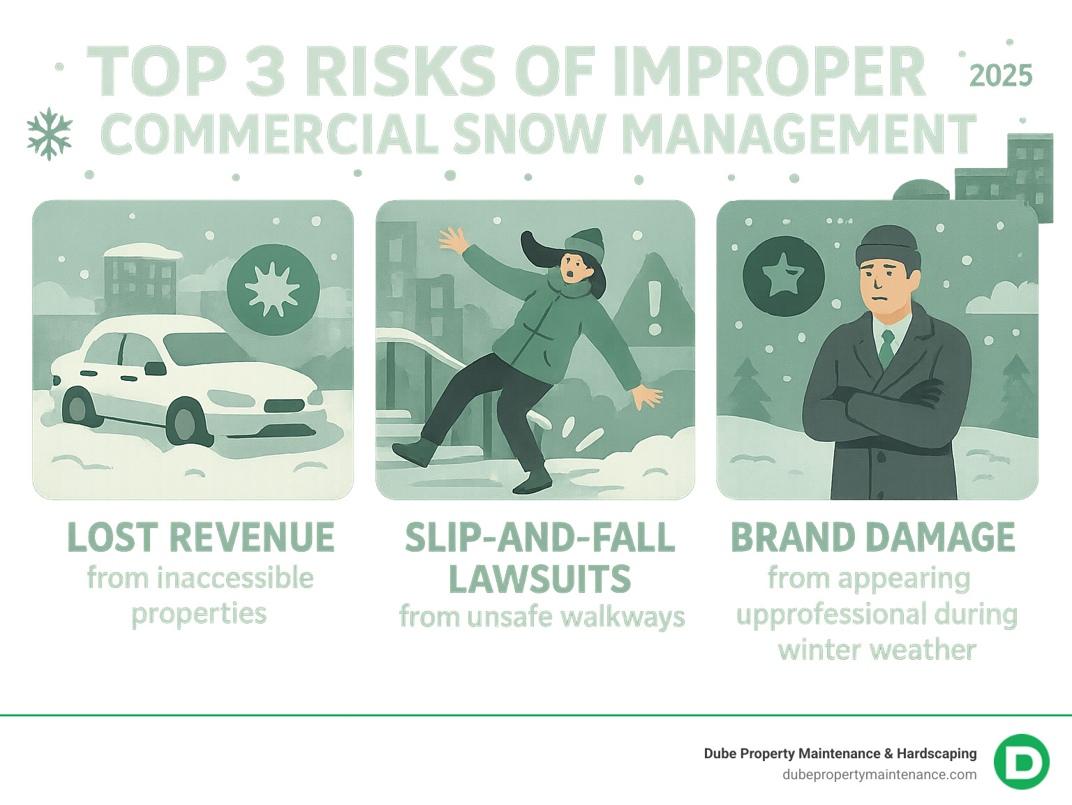 Image Top 3 Risks Best Professional Snow Removal: 3 Crucial Steps for Winter