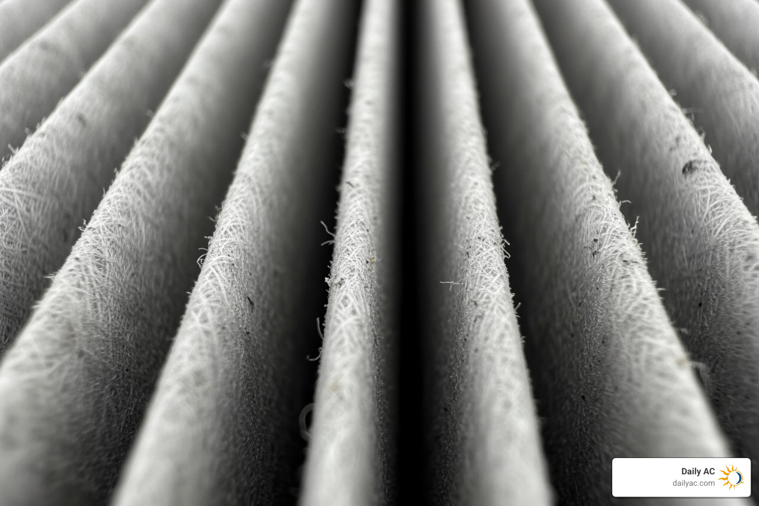 MERV-rated filter showing its dense material - home air filtration system