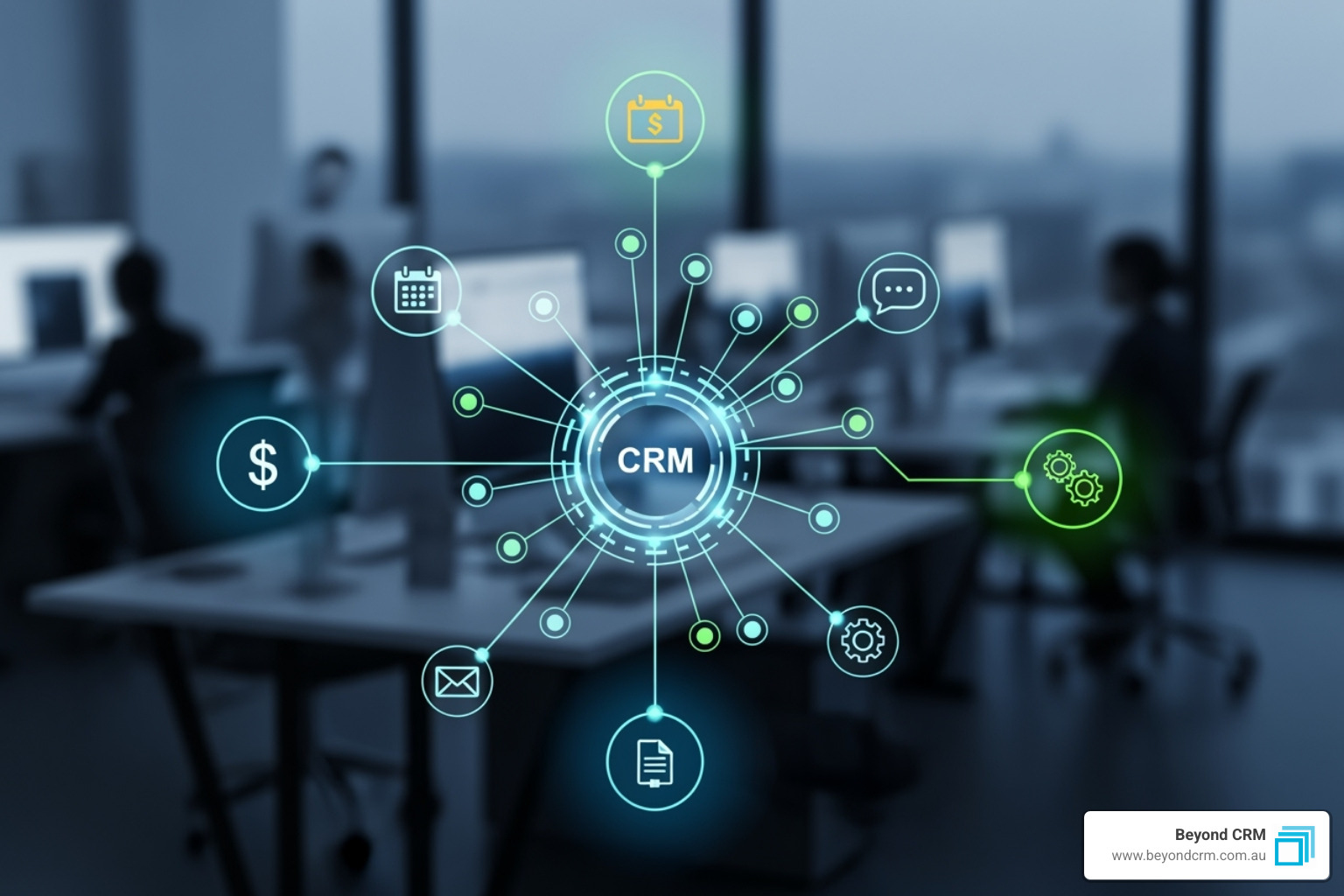 Beyond CRM team collaborating on a strategic workflow plan on a whiteboard, showcasing expertise and partnership - crm with workflow automation