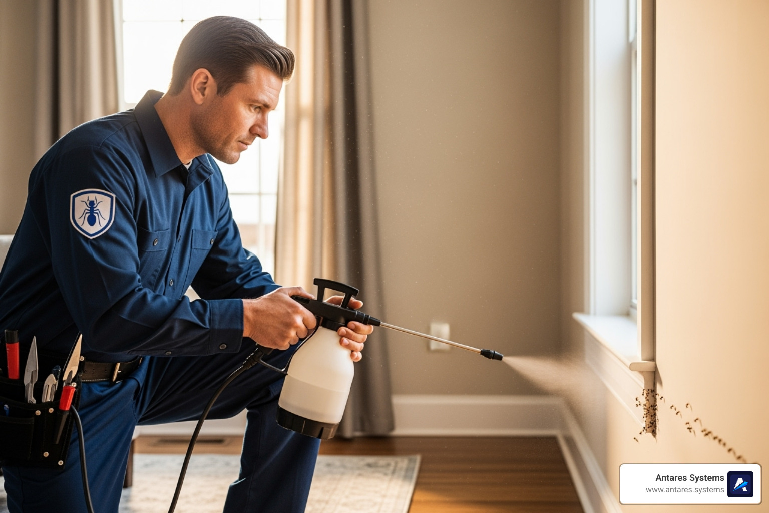 professional ant control equipment and technician - Ant extermination cost