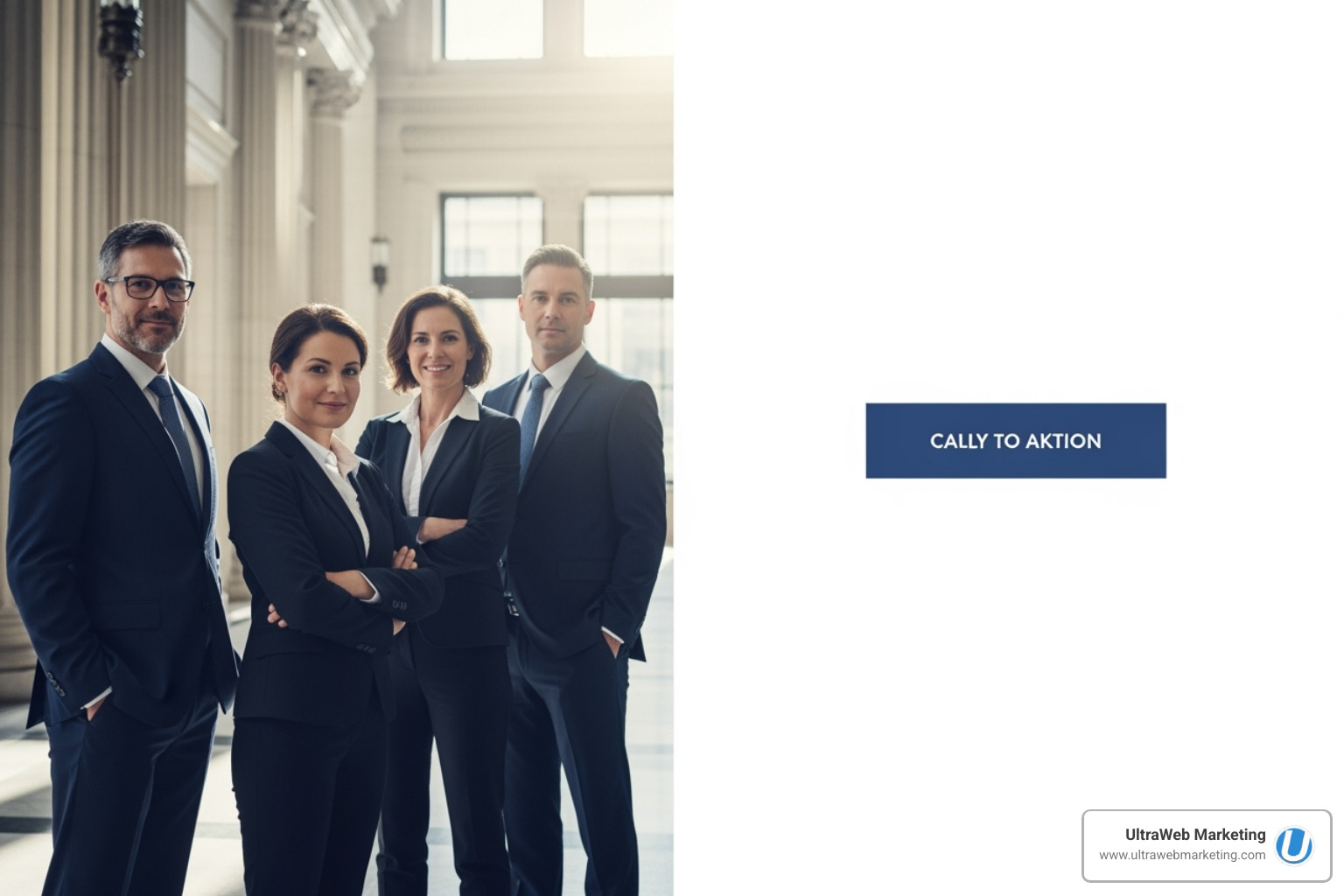 Law firm website homepage hero section - Website design for lawyers Law firm website homepage hero section - Website design for lawyers