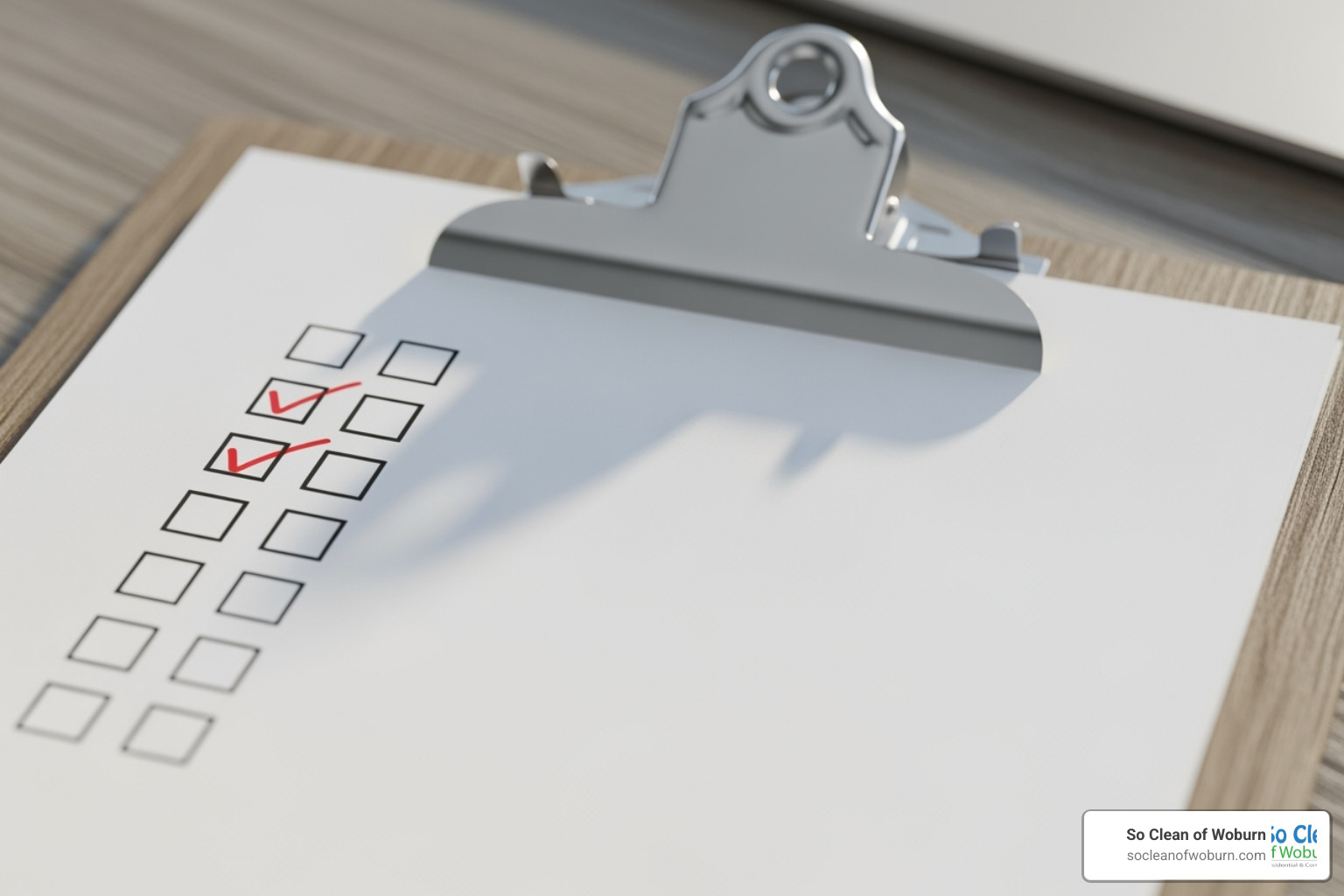 checklist on clipboard - how to price office cleaning services checklist on clipboard - how to price office cleaning services