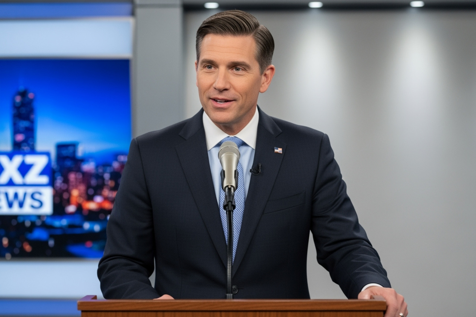 Dean Cain speaking at a community event or on a news program - dean cain Dean Cain speaking at a community event or on a news program - dean cain