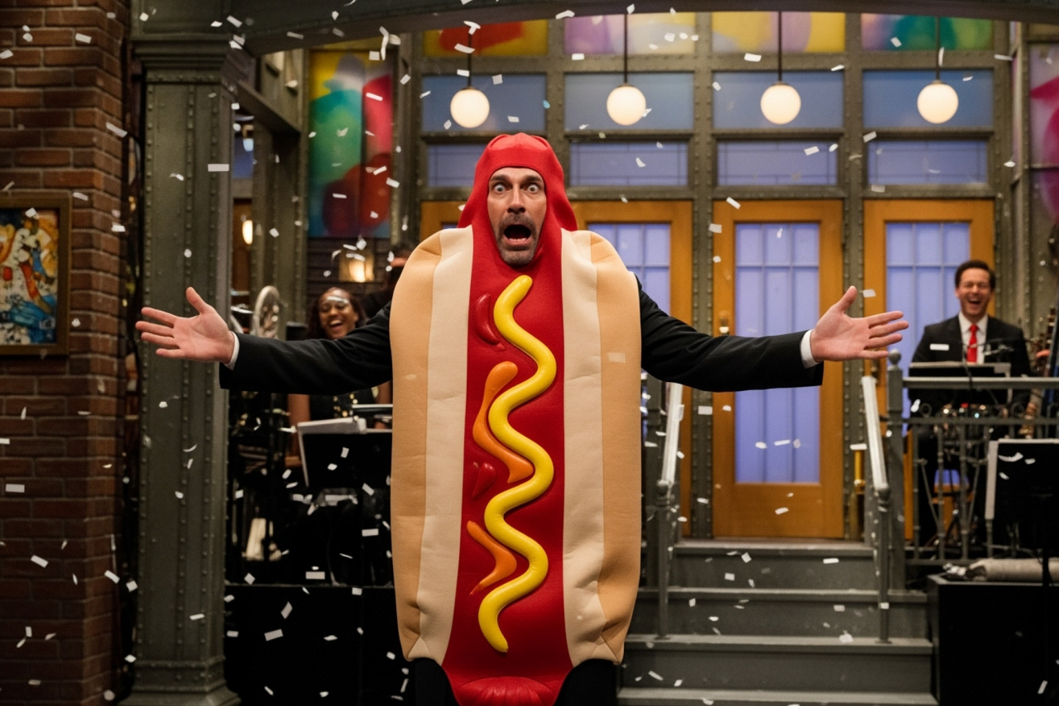 Jon Hamm in a comedic role from Saturday Night Live - jon hamm