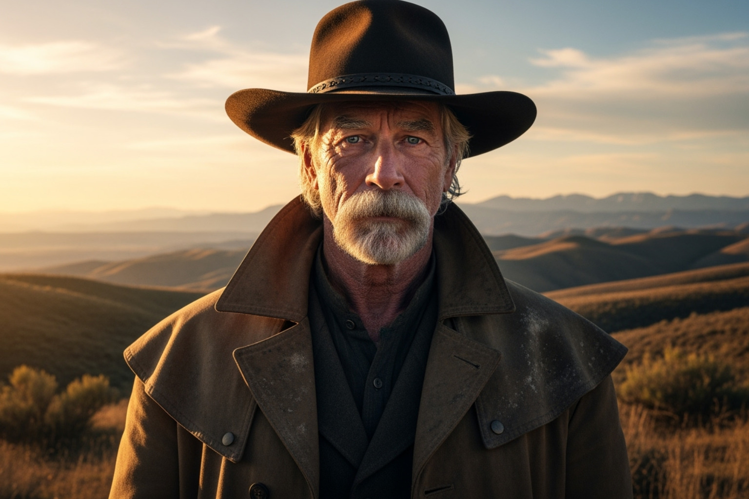 Sam Elliott as Shea Brennan in 1883 - sam elliott